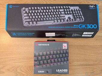 Mechanická bezdrôtová klávesnica GameSir GK300 Black - 4