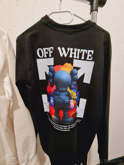 Off white mikina tričko - 4