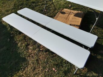 Rozkladací stôl a lavice - 4