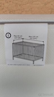 Detsky matrac 601208 IKEA KRUMMELUR - 4