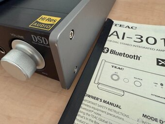 Predám zosilňovač Teac AI-301DA (čierny) - 4