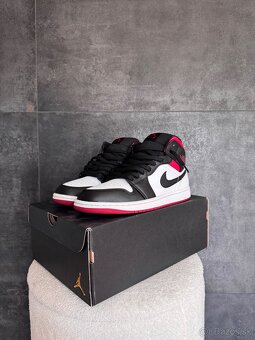 🔥Air Jordan 1 mid “ Gym Red “ - 4
