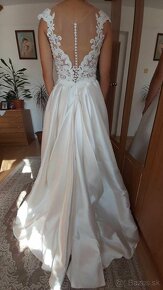 Ivory svadobné šaty Monica Loretti - 4