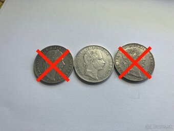 Rakúsko Uhorsko 1 zlatníky forint florint - strieborné mince - 4