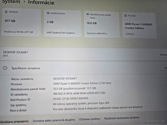 LENOVO Yoga Slim 7 ProX 3K OLED 120hz so 16gb ram 512gb ssd - 4