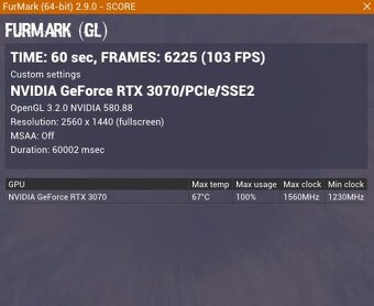 Grafická karta Asus ROG STRIX 3070 OC White - 4