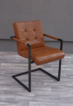 Set jedálenských stoličiek vintage ( 4 ks ). - 4