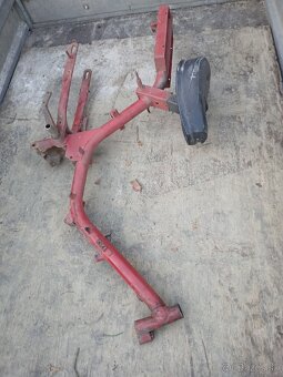 Babetta 210 rám za odvoz - červený - 4