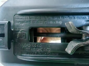 Predám  drziaky na tyce Thule wings bar - 4