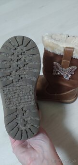 Dievčenské čižmičky veľ.25 - 4