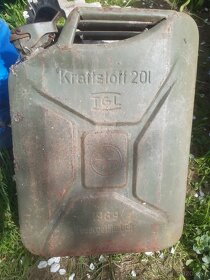 Plechové bandasky 20L - 4