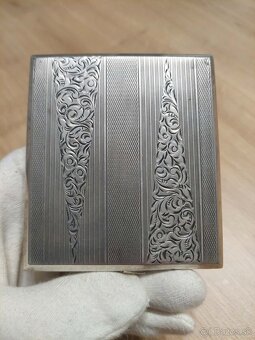 Strieborná tabatierka - 4