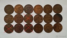 mince Francuzsko stare 3 - 4