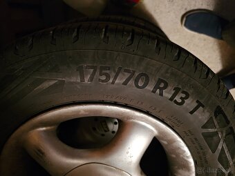 Kolesa + Continental gumy 175/70 R13 82 T (Letne) SEAT - 4