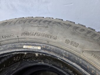 4x zimné pneu 205/55r16 - 4