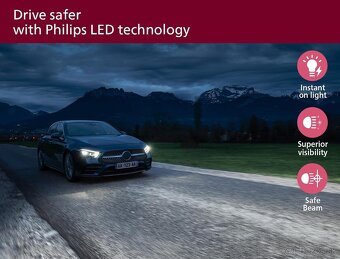 Žiarovka Philips Ultinon Access LED do auta H1 - 4
