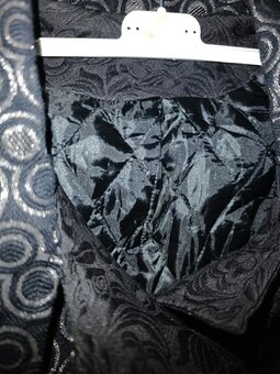 PEKNÝ ZDOBENÝ KABÁT veľ.46/48 - 4