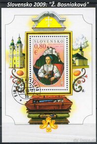 Poštové známky, filatelia: Slovensko, aršíky CC - 4