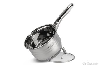 Sada nerezových hrncov Edenberg s mramorovanou panvicou - 4