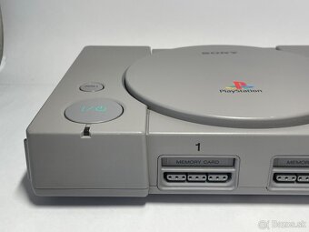 PlayStation 1 FAT SPCH-7502 + 3 ovládače + memory card - 4