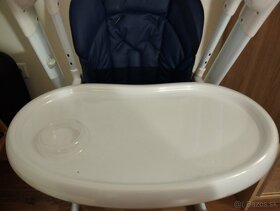 Caretero detská jedálenská stolička 2v1 Indigo modrá - 4