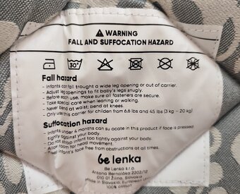 Ergonomický nosič BeLenka - 4