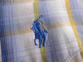 Ralph Lauren pánska košeľa kocka M-L - 4