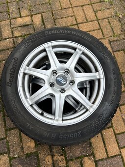 Zimná sada 205/55 R16, 5x108 - 4