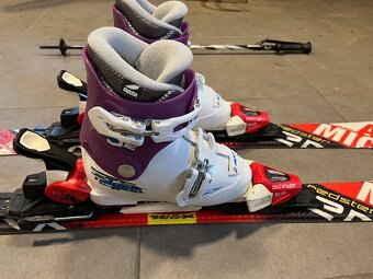 Lyze Atomic + Lyziarky + palice - 4