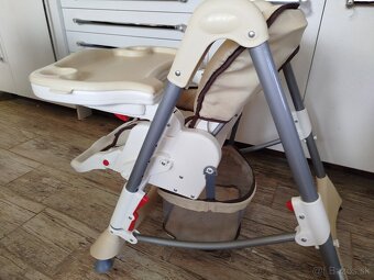 Jedálenská stolička Caretero beige bistro - 4