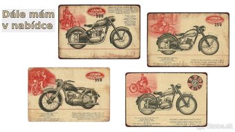 plechová cedule - motocykl Triumph Speed Twin - 4