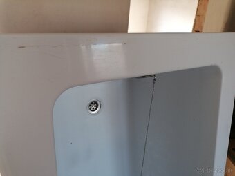 Vaňa 150x70, akrylátová biela - 4