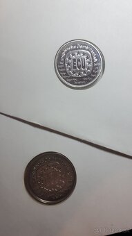 2 x minc.obálka z roku 1992 so striebornými mincami - 4
