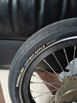 BMW bicykel + odrazadlo 2v1 kolesa 14" - 4