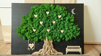 Machový obraz v rôznych rozmeroch - 4