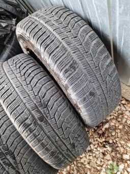 5x110 R16 - plech. disky + 205/60 R16 M+S Hankook (OPEL) - 4