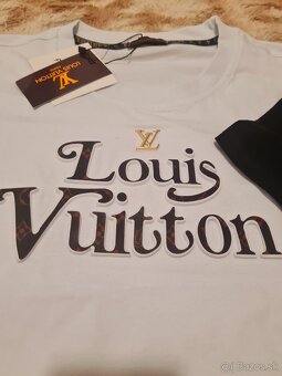 Louis vuitton tričko tmavé S - 4