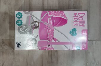 Detský hlboký kočík pre bábiky Dolly Tots/Cutie PramBabychic - 4