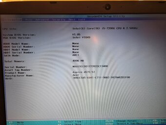 Predám acer aspire - 4