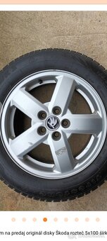 5x100 r15 zimné pneu - 4