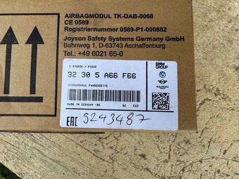 Airbag BMW pre F sériu - 4