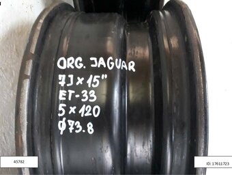 01-Jaguar 5x120 R15 plechové disky 7J ET33 1250 - 4