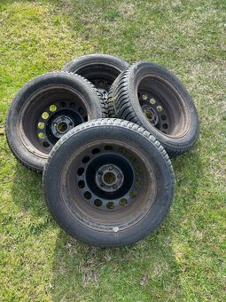 Plechove disky 6Jx16H2 ET50 s pneu - 4