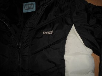 Cierna zimna damska bunda - 4