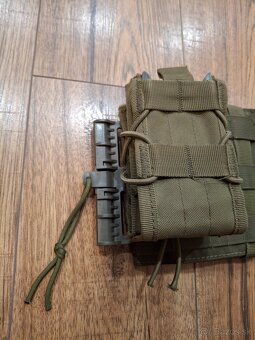 Vesta / Nosič plátov 8Fields zelená, plne vybavená - 4