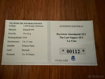 Set posledná večera - 4