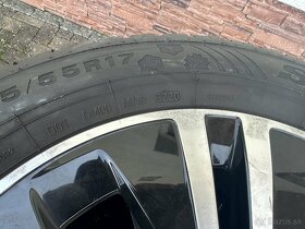 Orig. Mercedes disky R17 so zimnými pneumatikami 225/55 R17 - 4