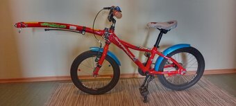 Detský bicykel s ťažnou tyčou - 4
