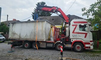 Nadrozmerná preprava s hydraulickou rukou - 4