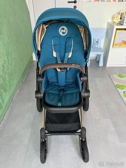 Cybex priam 4.0 moutain blue + príslušenstvo - 4